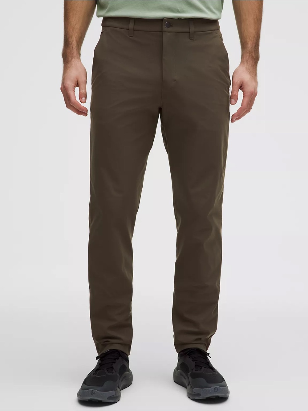 lululemon athletica Men's Chino Pants in Olive Brown